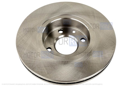 Вентилируемые передние тормозные диски BYSUN PARTS R15 без насечек и перфорации для Лада Веста, Икс Рей, Ларгус, Renault Logan, Sandero, Megane, Clio, Nissan Micra, Note, Tiida