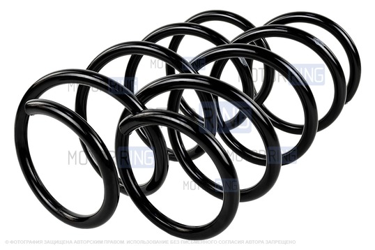 Пружины передней подвески BYSUN PARTS для Лада Ларгус_1