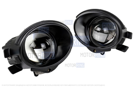 Диодные ПТФ Sal-Man 60W 13000lux для БМВ 3, 5