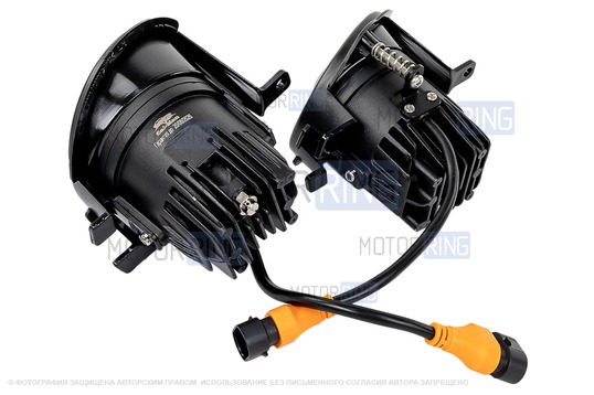 Диодные ПТФ Sal-Man 60W 13000lux для БМВ 3, 5