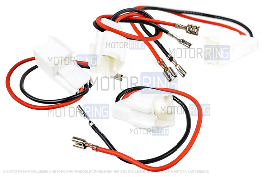 Переходники-адаптеры (4 шт) разъема динамиков для Лада Веста, Веста NG, Икс Рей_1