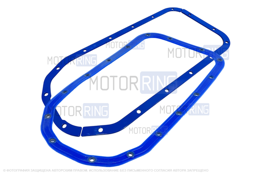 Прижимные пластины масляного поддона (картера) MR 3мм с силиконовой прокладкой для ВАЗ 2108-21099, 2110-2112, 2113-2115, Лада Калина, Калина 2, Приора, Гранта, Гранта FL, Веста, Датсун_1