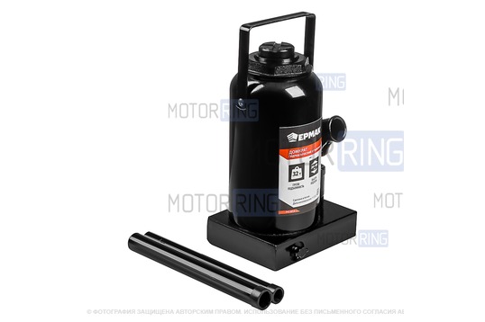 Домкрат гидравлический бутылочный 32 тонны 285-495мм Ермак_1