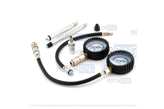Набор для измерения компрессии ТОП АВТО (Бензин, Дизель)_1