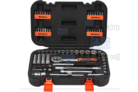 Набор торцевых головок 1/4