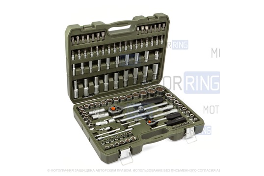 Набор инструмента Дело Техники 1/2, 1/4 двенадцатигранный - 108 предметов_1