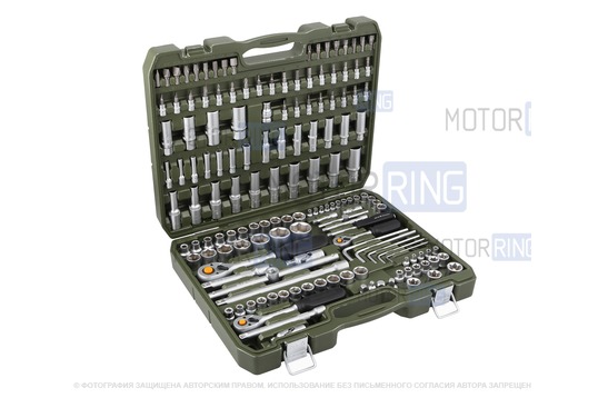 Набор инструмента Дело Техники 1/2, 1/4, 3/8 - 151 предмет_1