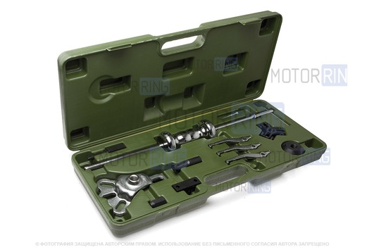 Набор съемников Дело Техники с обратным молотком 16 предметов_1