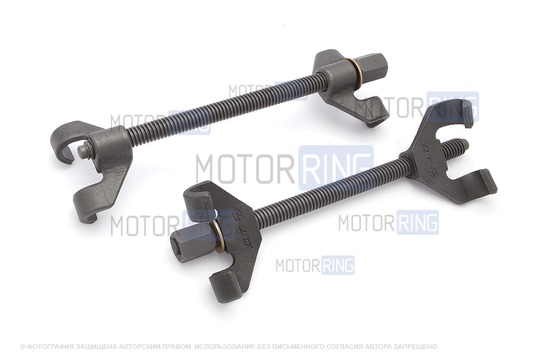 Стяжки пружин с двойным захватом 380 мм Дело Техники (810138)_1