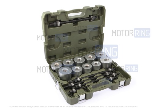 Набор для замены сайлентблоков 44-80мм, 27 предметов Дело Техники (814027)_1