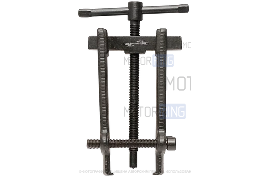 Съемник 2-х лапый передвижной на траверсе с фиксатором 150 мм «АвтоDело» 41895_1