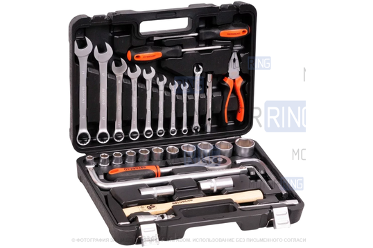 Набор инструментов АвтоDело 1/2 - 33 предмета_1