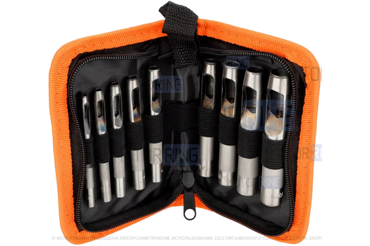 Набор просечек 9шт.3,2-12,7мм (в сумке) АвтоDело 40419_1