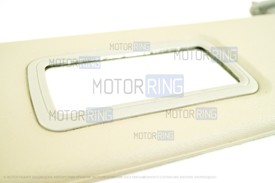 Cолнцезащитные козырьки с зеркалом и комплектом саморезов для ВАЗ 2101-2107