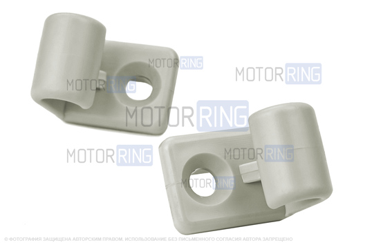 Солнцезащитные козырьки с зеркалом, крючками и комплектом саморезов для ВАЗ 2108-21099, 2113-2115