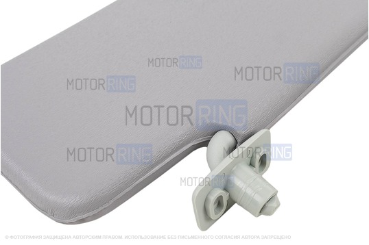 Противосолнечные козырьки с зеркалом и комплектом саморезов для Лада Приора