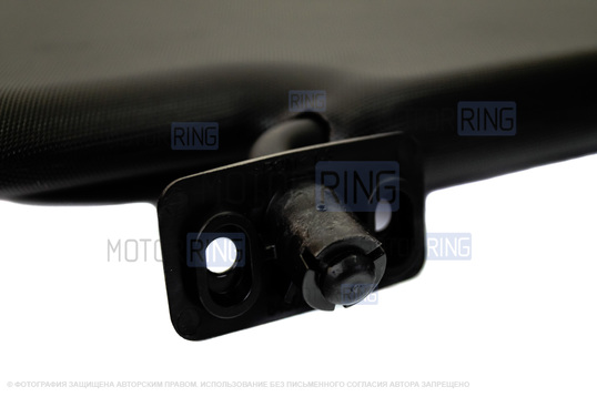 Козырьки солнцезащитные черные без зеркала с крючками и комплектом саморезов для Лада 4х4 с 2020 г. в., Нива Легенд 