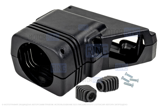 Кожух рулевой колонки с винтами и пыльниками подрулевых переключателей для ВАЗ 2108, 2109, 21099_1