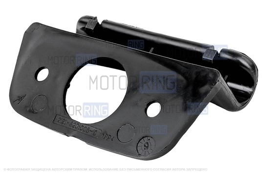 Черные солнцезащитные козырьки с зеркалом, центральным кронштейном и комплектом саморезов для Лада 4х4 (Нива) 1993-2019 г.в.