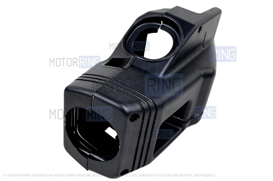 Кожух рулевой колонки нового образца с винтами и пыльниками подрулевых переключателей под старую панель для ВАЗ 2110-2112