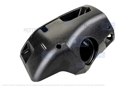 Кожух рулевой колонки с винтами и пыльниками подрулевых переключателей под европанель для ВАЗ 2110-2112