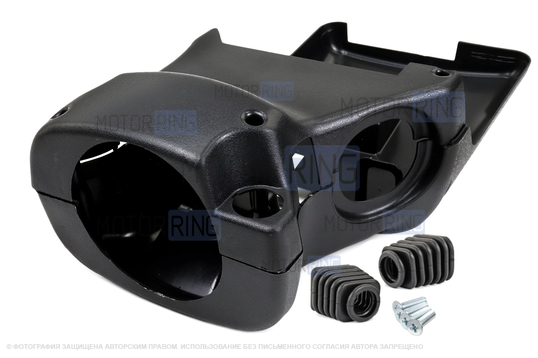 Кожух рулевой колонки с винтами и пыльниками подрулевых переключателей для ВАЗ 2113, 2114, 2115_1