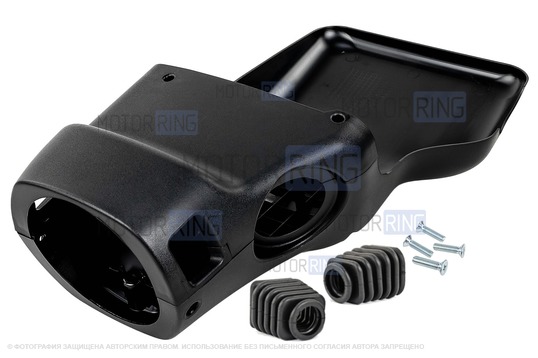 Кожух рулевой колонки с винтами и пыльниками подрулевых переключателей для Шевроле Нива, Лада Нива Тревел_1