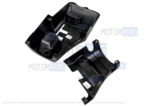 Кожух рулевой колонки с винтами и пыльниками подрулевых переключателей для Лада Калина, Калина 2, Гранта, Гранта FL, Датсун