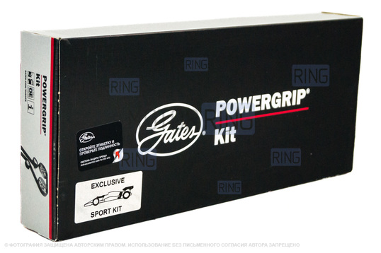 Комплект ремня ГРМ Gates усиленный с помпой MR образца 21114 для 8 кл ВАЗ 2108-21099, 2110-2112, 2113-2115, Лада Приора, Калина, Калина 2, Гранта в комплектации Стандарт, Ока