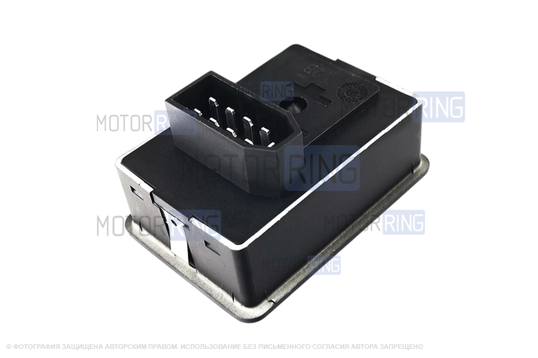 Блок управления электрозеркалами пересвеченный в белый для ВАЗ 2108-21099, 2113-2115, 2110-2112, Шевроле Нива, Лада Нива Тревел