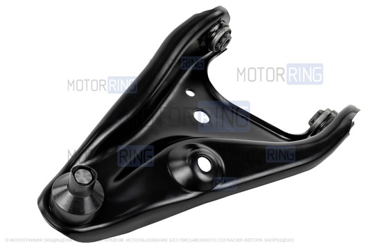 Рычаг подвески BYSUN PARTS левый в сборе (с боковой проточкой) для Лада Ларгус, Рено Логан с 2013 г.в.