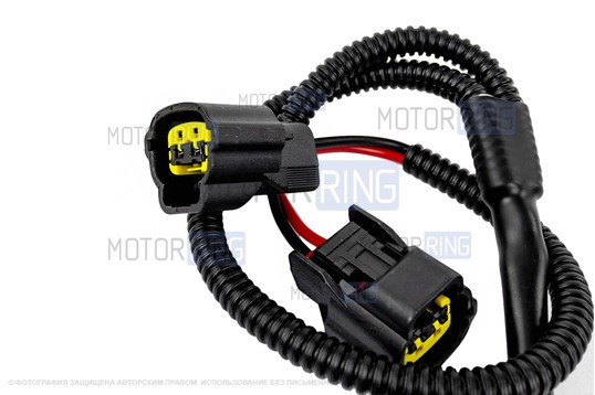 Проводка штатного подключение звукового сигнала SEM-ALI (131, 132) для Skoda, Audi, Seat, Volkswagen 1 поколения