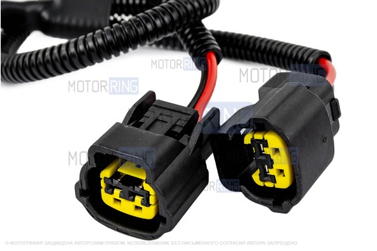 Проводка штатного подключение звукового сигнала SEM-ALI (131, 132) для KIA, Hyundai 2 поколения