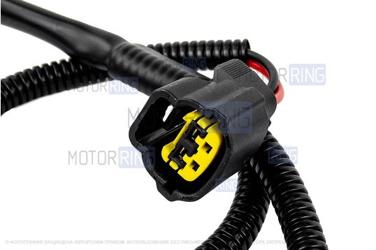 Дисковый воздушный звуковой сигнал SEM-ALI 132 c проводкой штатного подключения для KIA, Hyundai 1 поколения