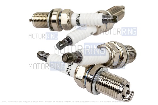Свечи зажигания BYSUN PARTS под двигатель K4M, F4R для 16 кл Лада Ларгус, Renault
