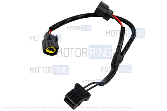 Проводка штатного подключение звукового сигнала SEM-ALI (131, 132) для Peugeot, Renault, Citroen 1 поколения