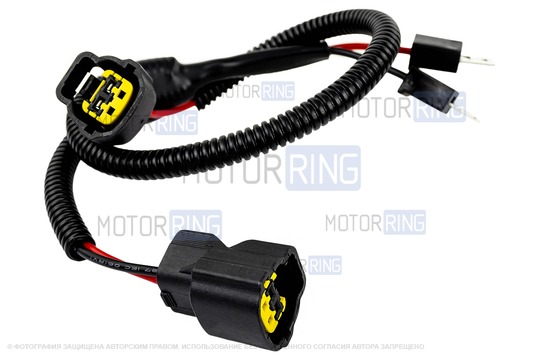 Проводка штатного подключение звукового сигнала SEM-ALI (131, 132) для Mercedes, Nissan 1 поколения