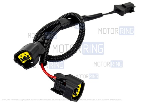 Проводка штатного подключение звукового сигнала SEM-ALI (131, 132) для Chevrolet, Nissan, Opel 2 поколения, Ford 1, 2 поколений_1