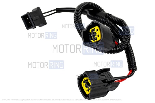 Рупорный воздушный звуковой сигнал SEM-ALI 131 c проводкой штатного подключения для Peugeot, Renault, Citroen 1 поколения