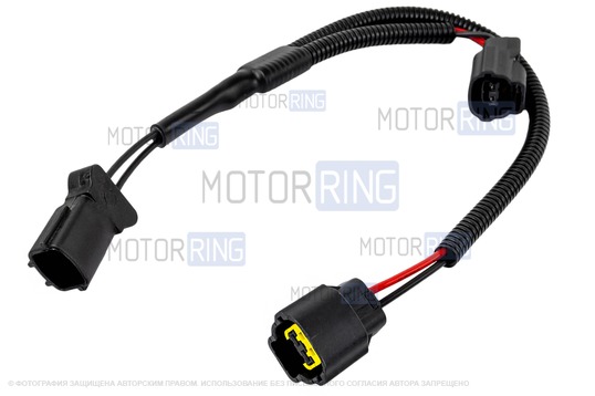 Рупорный воздушный звуковой сигнал SEM-ALI 131 c проводкой штатного подключения для KIA, Hyundai 1 поколения