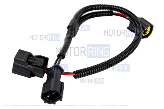 Рупорный воздушный звуковой сигнал SEM-ALI 131 c проводкой штатного подключения для KIA, Hyundai 2 поколения