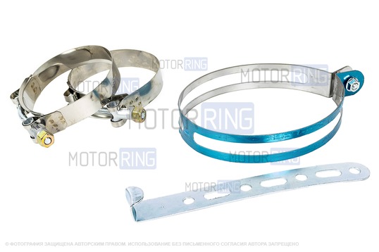 Универсальный холодный впуск в карбоновом корпусе со встроеным фильтром закрытого типа для Лада и иномарок