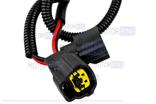 Дисковый воздушный звуковой сигнал SEM-ALI 132 c проводкой штатного подключения для BMW 2 поколения