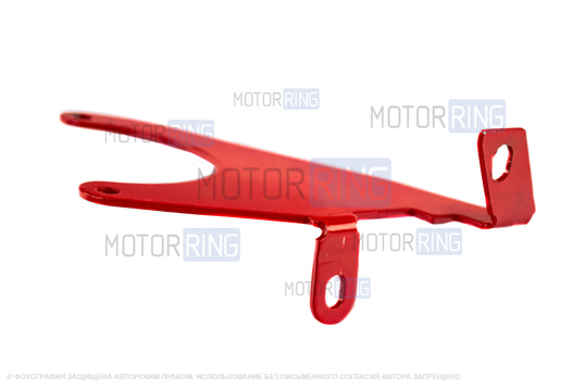 Комплект воздушных фильтров нулевого сопротивления (воздушный и картерных газов) MR под карбон с красным кронштейном Sal-Man для 8 кл ВАЗ 2108-21099, 2110-2112, 2113-2115, Лада Гранта, Гранта FL, Калина, Калина 2, Приора