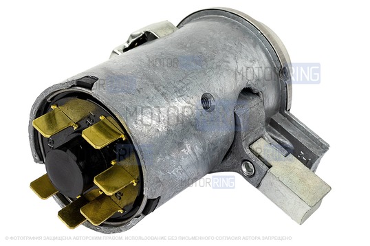 Замок зажигания с выкидным ключом в стиле Ауди без чипа (пустой) для ВАЗ 2101-2107, Лада 4х4, Нива Легенд