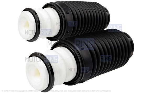 Буферы хода сжатия передней подвески (2 шт) Технологии будущего с защитным кожухом нового образца для Лада Веста, Веста NG_1