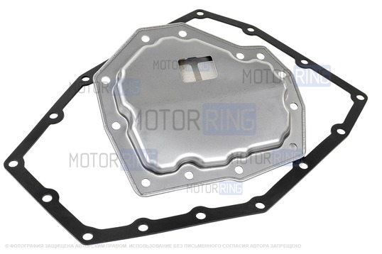 Фильтр масляный под АКПП Jatco с резиновой прокладкой поддона для Лада Гранта, Калина 2, Датсун_1