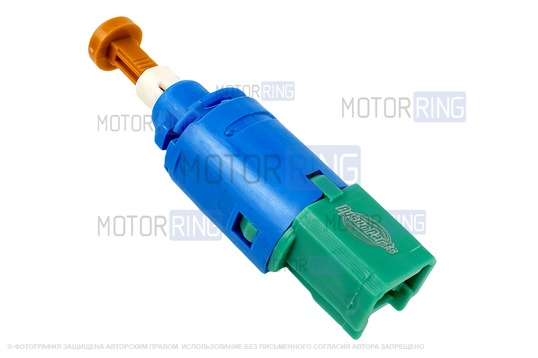 Датчик педали сцепления (выключатель стоп сигнала) BYSUN PARTS 2-контактный для Лада Веста, Икс Рей, Ларгус, Ларгус FL, Renault