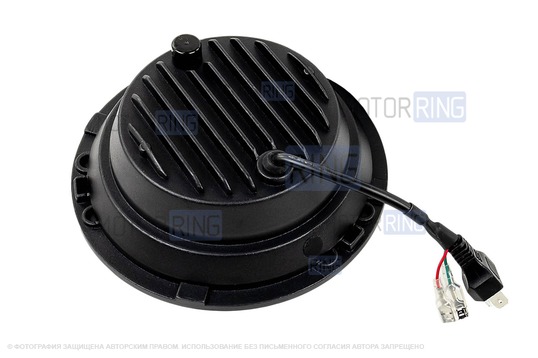 Светодиодная фара TheBestPartner 7 дюймов с линзой в квадратной рамке, повторителем поворотника и многоярусными ДХО для ВАЗ 2101, 2102, Лада 4х4, Нива Легенд