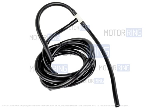 Трубки омывателя лобового стекла черные с тройником и струйными форсунками Мерс нового образца для Лада Калина